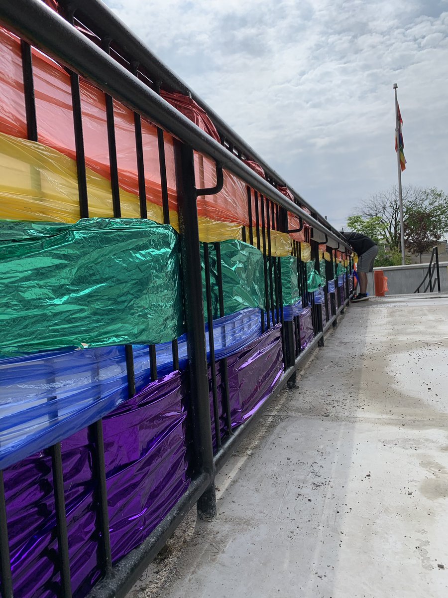 ONEKCI's tweet photo. We choose love, kindness, and respect ❤️💛🖤🌈 #pridemonth #wrdsbpride #ONEKCI @wrdsb https://t.co/i9laCHMKHj