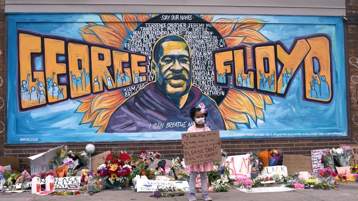 Soutien aux Maires américains ainsi qu'aux femmes et aux hommes qui marchent pacifiquement contre le racisme et pour que justice soit rendue. #GeorgeFloyd #BlackLivesMatter