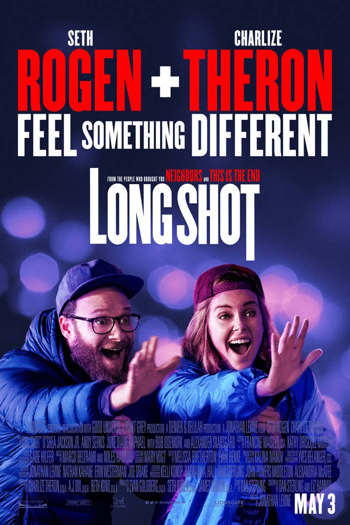 46. LONG SHOT (2019) -- Sebuah drama political-romcom yang bisa bikin kamu bangga sebagai perempuan serta ketawa dengan "ketololan" Seth Rogen.Film ini juga kita berpikir mengenai persepsi kita, misal: Gimana jadinya kalau Puan Maharani pacaran sama Young Lex?