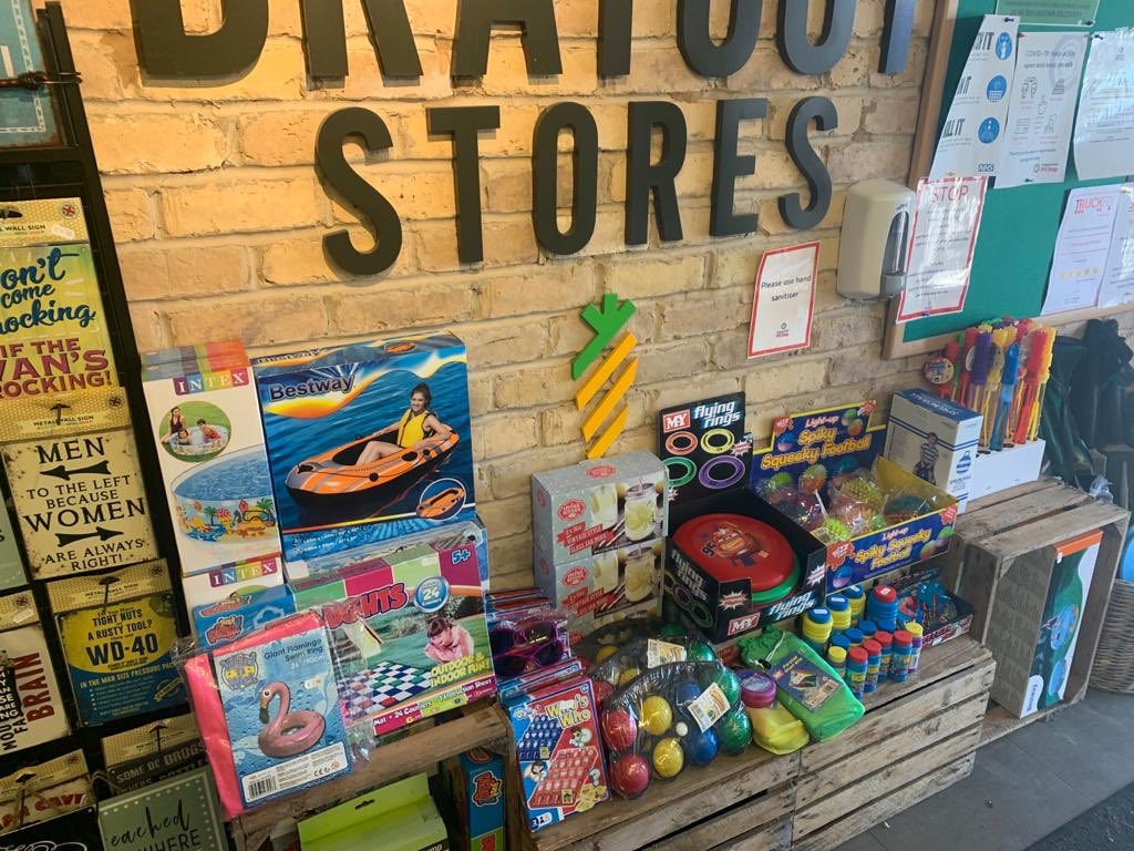jct17m4pitstop's tweet photo. Garden toys to entertain those kids and adults still at home #shoplocal #garden-toys #m4services #suttonbenger #kingtonlangley #christianmalford https://t.co/o6o4Gdg6n6