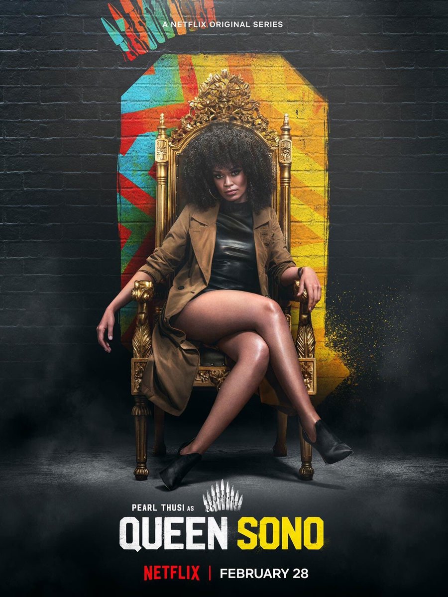FemmesEco's tweet photo. 🍿📺 #MercrediCiné #GirlPower 

A la recherche d’une série portée par une héroïne badass ? On vous recommande Queen Sono👩🏿👊🏿

📽️ 1ère série africaine #Netflix Queen Sono suit les aventures d’une espionne sud-africaine, trentenaire &amp; rompue aux techniques de combat en tous genres https://t.co/IbvnVVIgz4
