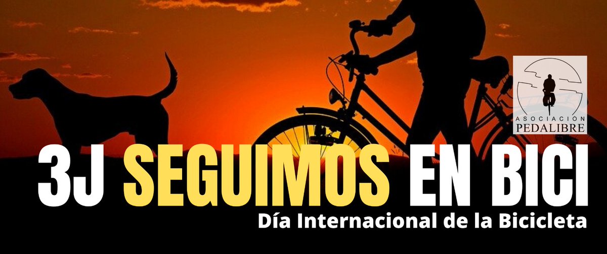 No contamina
Haces ejercicio
No hace ruido
Disfruta de la libertad!
Queremos menos coches y más bicis en Madrid
#DiaMundialDeLaBicicleta #WorldBicycleDay