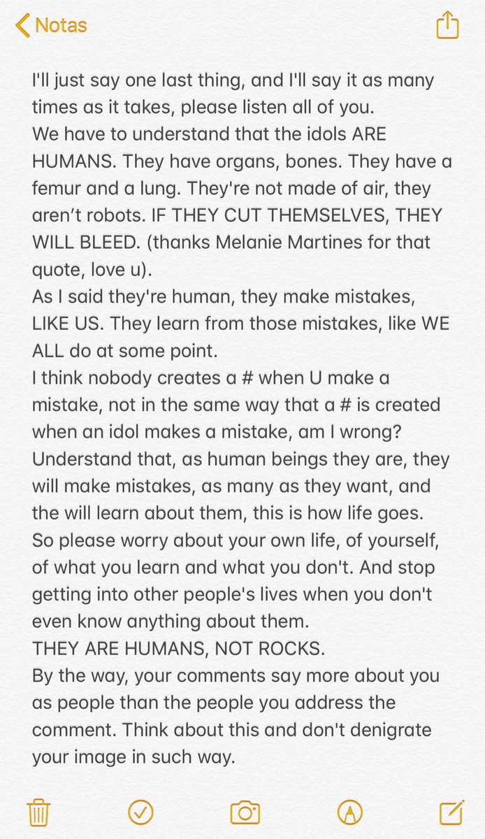 pppaulasmith's tweet photo. Please if u can, read it. And thank u💜
@BTS_twt #BTS
@ygofficialblink #BLACKPINK
@NCTsmtown #NCT
@OfficialMonstaX #MONSTAX
@Stray_Kids #StrayKids
@MelanieLBBH
@ArianaGrande #ArianaGrande
@yungblud #YungBlud
@halsey #Halsey
@Harry_Styles #HarryStyles
#DISPATCHAPOLOGIZE https://t.co/BRhFjGfQGF