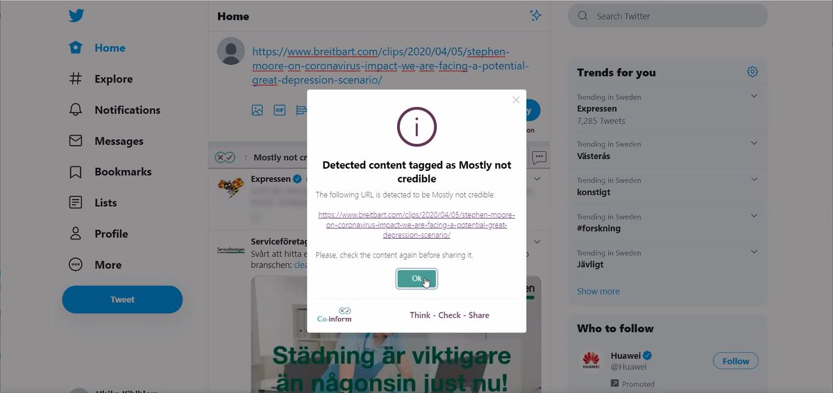 Co-Inform tweet media