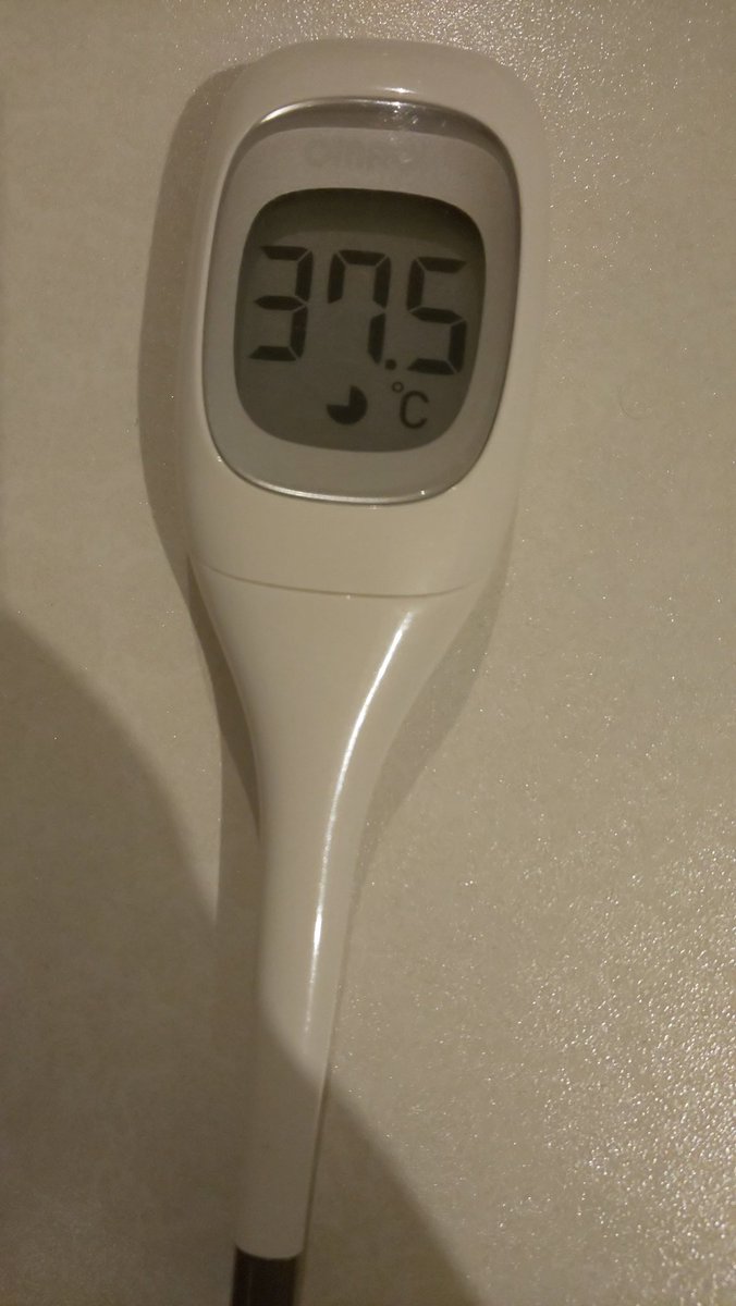 コロナ罹患後の体温