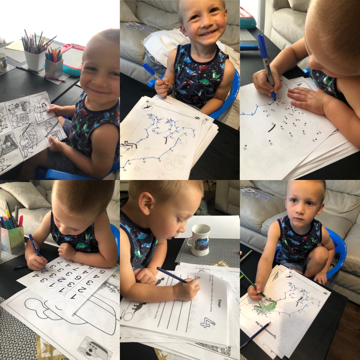 MartaEf6's tweet photo. Franio was working hard this morning, as always, dinozaurs were involved, we wouldn’t have done without them !!!! 🥳@MissGlover12 @MissAntrobus @mesne_lea https://t.co/m0HBOZRC84