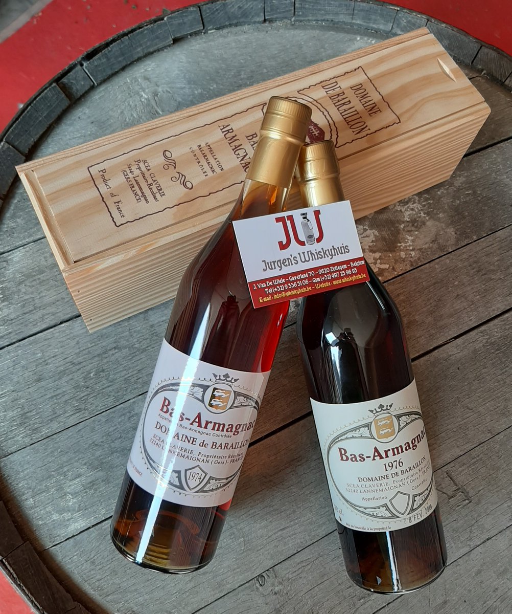 I'm always in the mood for excellent Armagnacs. 
Check out the range that Jurgen's Whiskyhuis is offering you online @ whiskyhuis.be/catalog/index.…