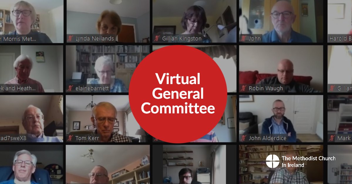 irishmethodist's tweet photo. The General Committee took place last week online. More than 50 people taking part dealing with significant business in the life of the Church! During this time, we continue to be thankful for technology that brings us together.
#irishmethodist https://t.co/rxMWd7Glbx