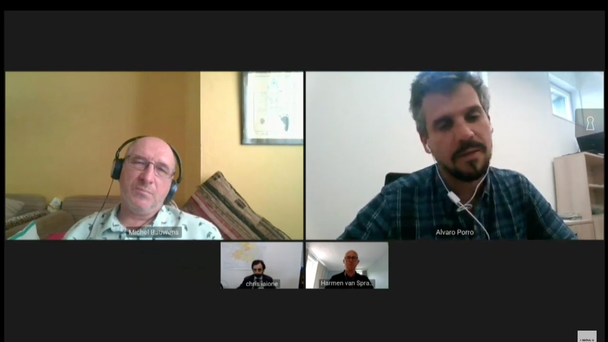 Álvaro Porro explains that #Barcelona is dealing with the pandemic through the #BarcelonaDeal: <a href="/bcn_ajuntament/">Ajuntament de Barcelona</a> works together with different actors around topics such as #economy, #urbanmodels, #socialrights and #culture &amp; #sports

#communityled #SharingCities