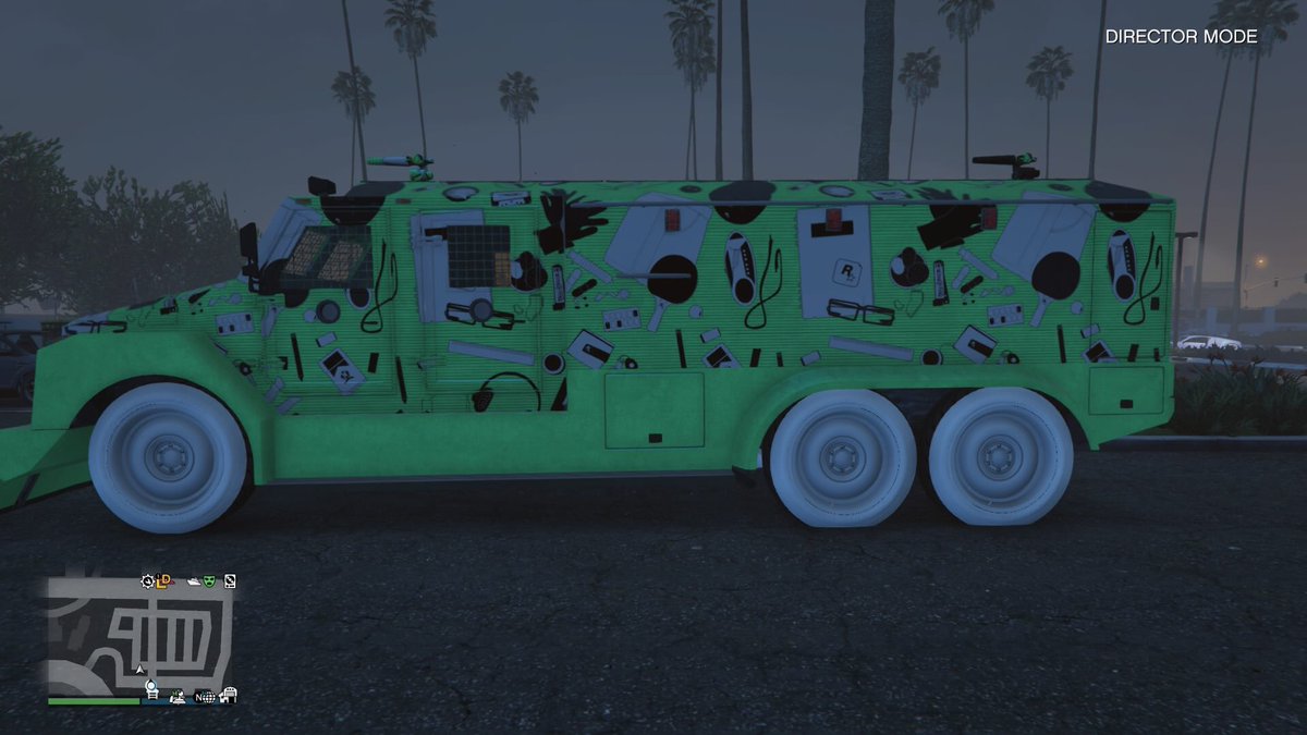 Utopia_2050's tweet photo. When lime meets honeydew π #GTA5 #modded #3Dcolor #facilityset #facilityvehicles #livery #liverie #conveyer #bully #bennys #rcv #utopiamods https://t.co/icGuAswlFb