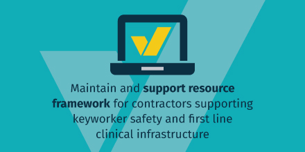 ⁣Infrastructure will remain critical during this phase of economic and social recovery.

We must continue to provide support for all aspects of the broader support network. Work safe.

#isleofwight #constructionwork #availablewight #supportnetwork #buildingsites #keyworkers