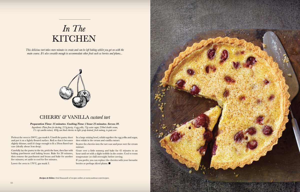 With the weather not being so bright today, have a flick through Stamford Pride online or download it on our brand new app. We have a fabulously simple cherry and vanilla custard tart in this edition 🍒 -> issuu.com/pridemagazines…