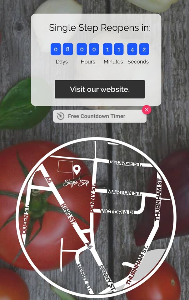 Single Step will be REOPENING on THURSDAY 11th JUNE, and we'll have as much fresh fruit and veg as you can shake an organic fairtrade stick at!