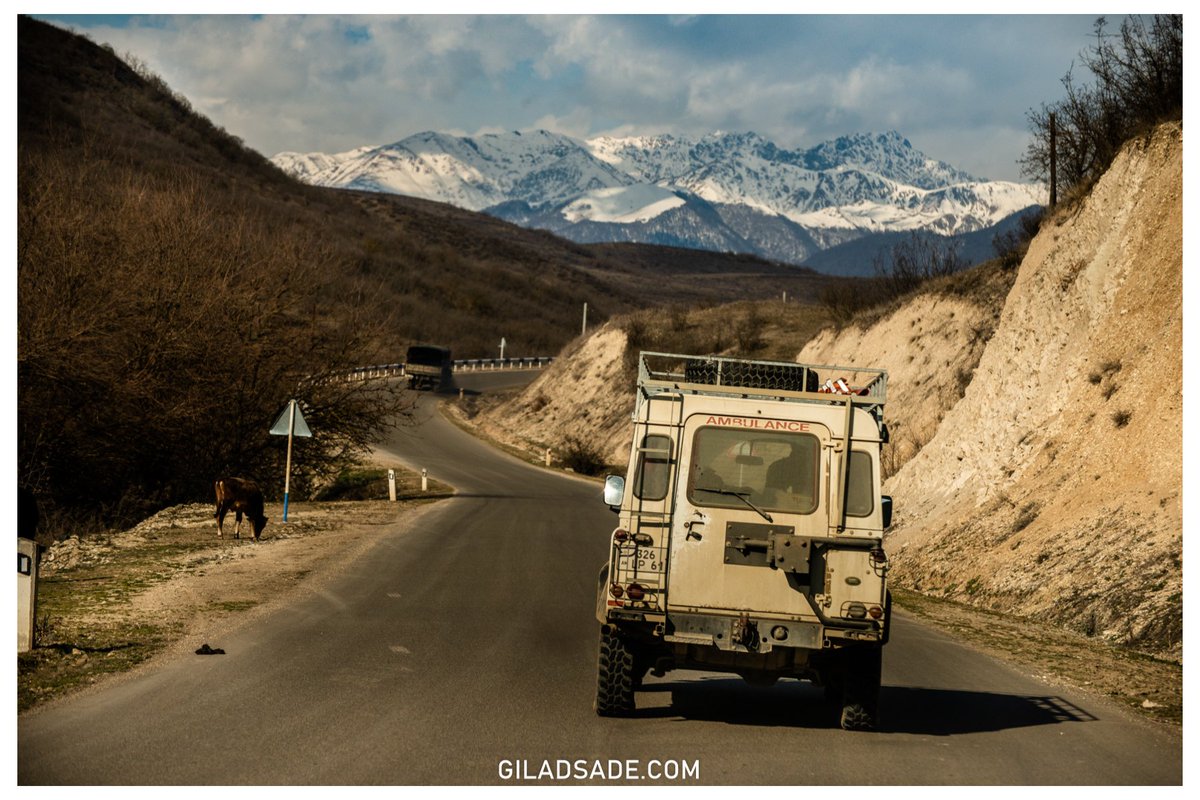 Driving to the minefield