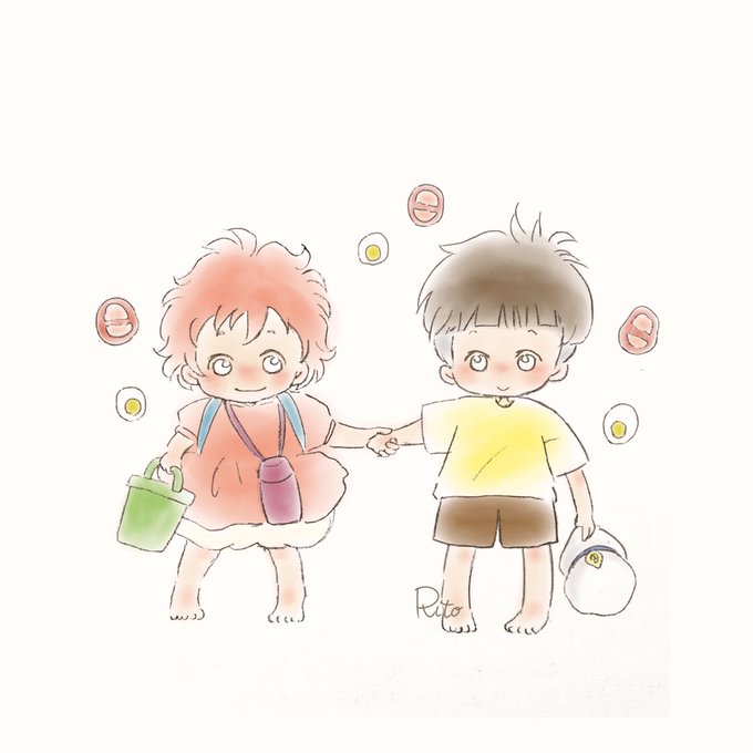 ポニョのtwitterイラスト検索結果