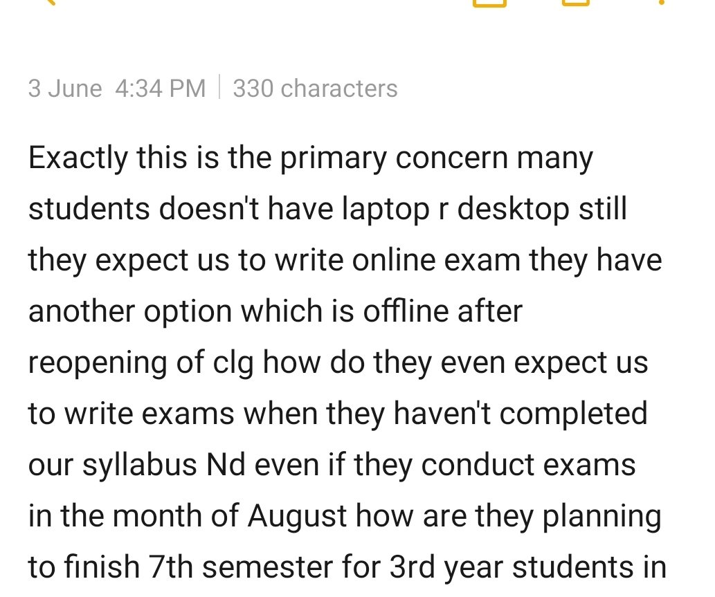 AshishPvs's tweet photo. @ndtv
@ZeeNews @aajtak @HRDMinistry @ugc_india 
 #examscancelkaro 
#Exams2020 #CancelUGExamsAP #SaveapStudents #PromoteStudentsSaveFuture 
#cancelexams #generalpromotiontoapstudents https://t.co/CsNdtWNClV