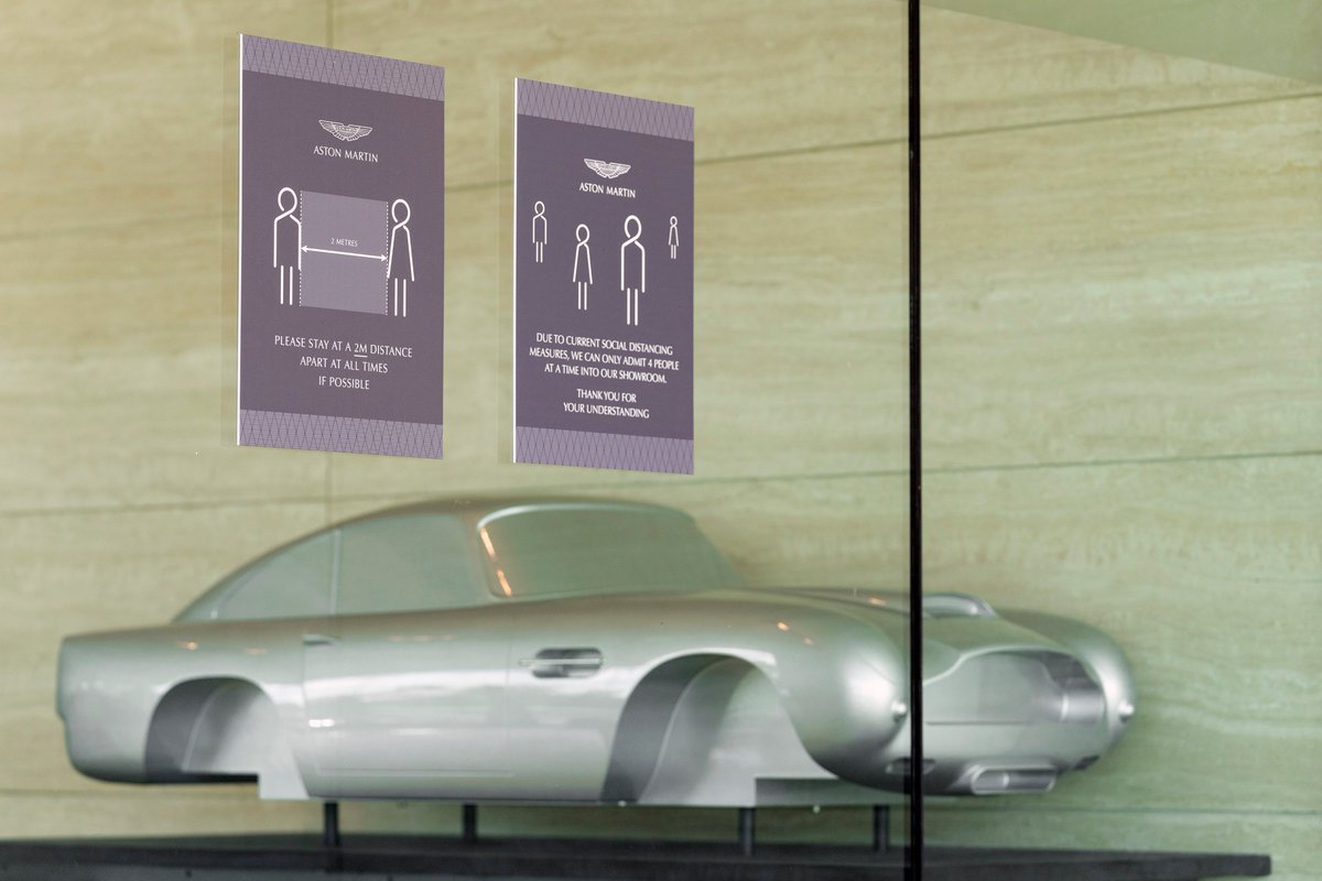 This week we're beginning a carefully planned reopening of our UK dealer networks.

We've developed detailed return-to-work protocols for our employees, with extensive hygiene, safety and social distancing measures put in place at our 21 UK dealers.

#AstonMartin