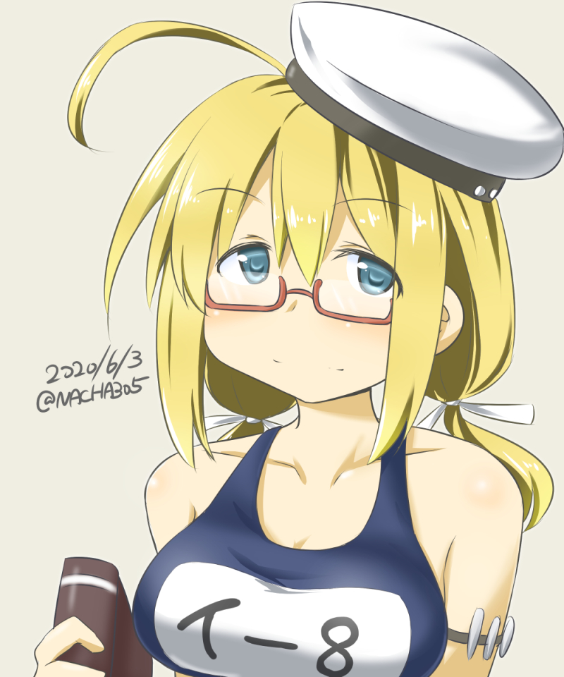 艦これ はっちゃん 艦これ 伊8 艦これ版深夜の真剣お絵描き60分一本勝負 艦 Nachaのイラスト