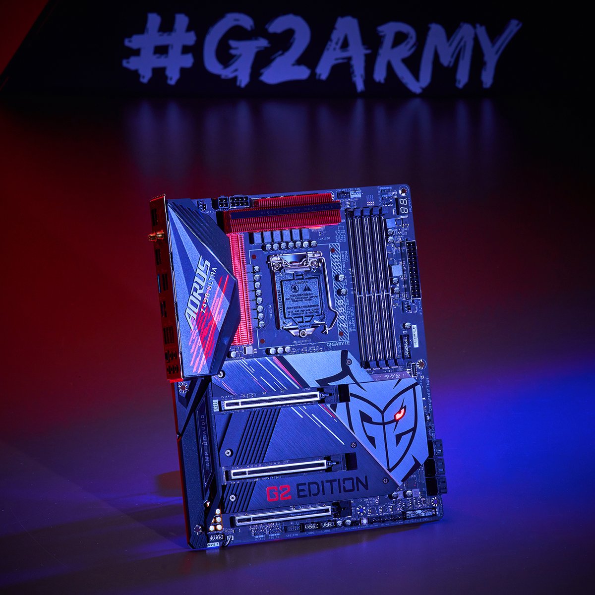 ¡Llévate la Z490 AORUS ULTRA Edición G2 + 1 Camiseta de G2 🇪🇸 !

✔ RT al tweet
✔ Follow <a href="/G2esports/">G2 Esports</a> 
✔ Follow <a href="/aorus_es/">AORUS España</a> 

➡️ ow.ly/g0Y950zXzl8
Finaliza 14/06

#G2ARMY #TeamUpFightOn🦅 #SoarToNewHeights