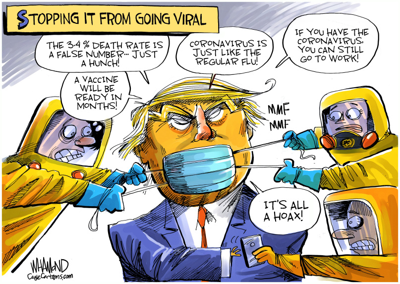 acyork1887's tweet photo. @realDonaldTrump #TrumpDistractions...
#TrumpDeathToll107K
#TrumpHasNoPlan
#TrumpTaxReturns
#DeutscheBank
#FlynnTranscripts
#TrumpEpstein
@GOP's #WarOnWomen
#BunkerBoyTrump
40M #Unemployed
#TrumpDepression
#TradeWars
#RichMitch's #FederalJudges
#PhotoOp
#SilentGOP
#VoteOutHate https://t.co/LMEK53djYC