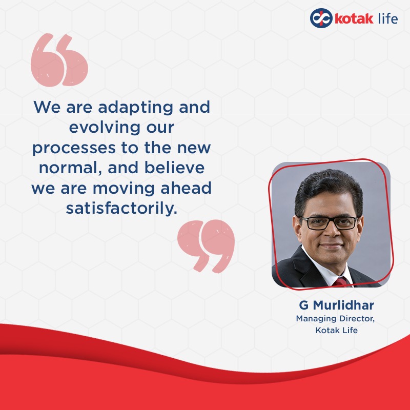 Mr <a href="/gmurli27/">G Murlidhar</a>, MD &amp; CEO, Kotak Life, emphasizes on why COVID -19 is a good opportunity to reinvent processes in business. 
Click here to read <a href="/BusinessLine/">businessline</a>’s article: bit.ly/36XXGBy

#KotakLife #HumHainHamesha #Covid19