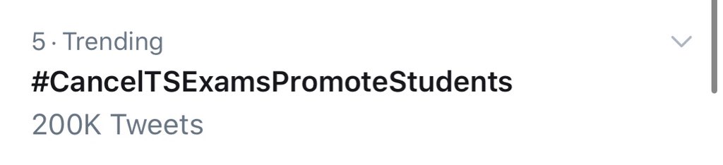 jntuwing's tweet photo. Its a huge response.
Keep going on 💥
@KyraPhillips 
#CancelTSExamsPromoteStudents
#CancelAPExamsPromoteStudents
#PromoteStudentsSaveFuture
#SaveTelanganaStudents
#SaveAndhraPradeshStudents
#SaveBtech_DegreeStudents
#NoFeeNoExam https://t.co/pffVcTa30k