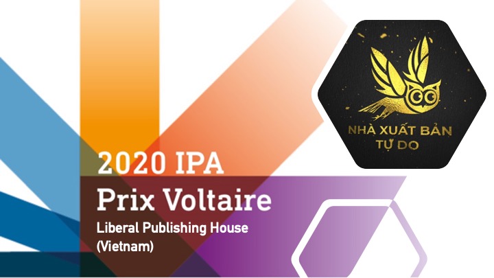 Congratulations to Vietnam’s Liberal Publishing House @NhaxuatbanTuDo which has been awarded the 2020 Prix Voltaire! 

This award celebrates those who defend the freedom to publish.

Find out more here: mailchi.mp/internationalp… 

#FreedomToPublish #FreedomOfExpression