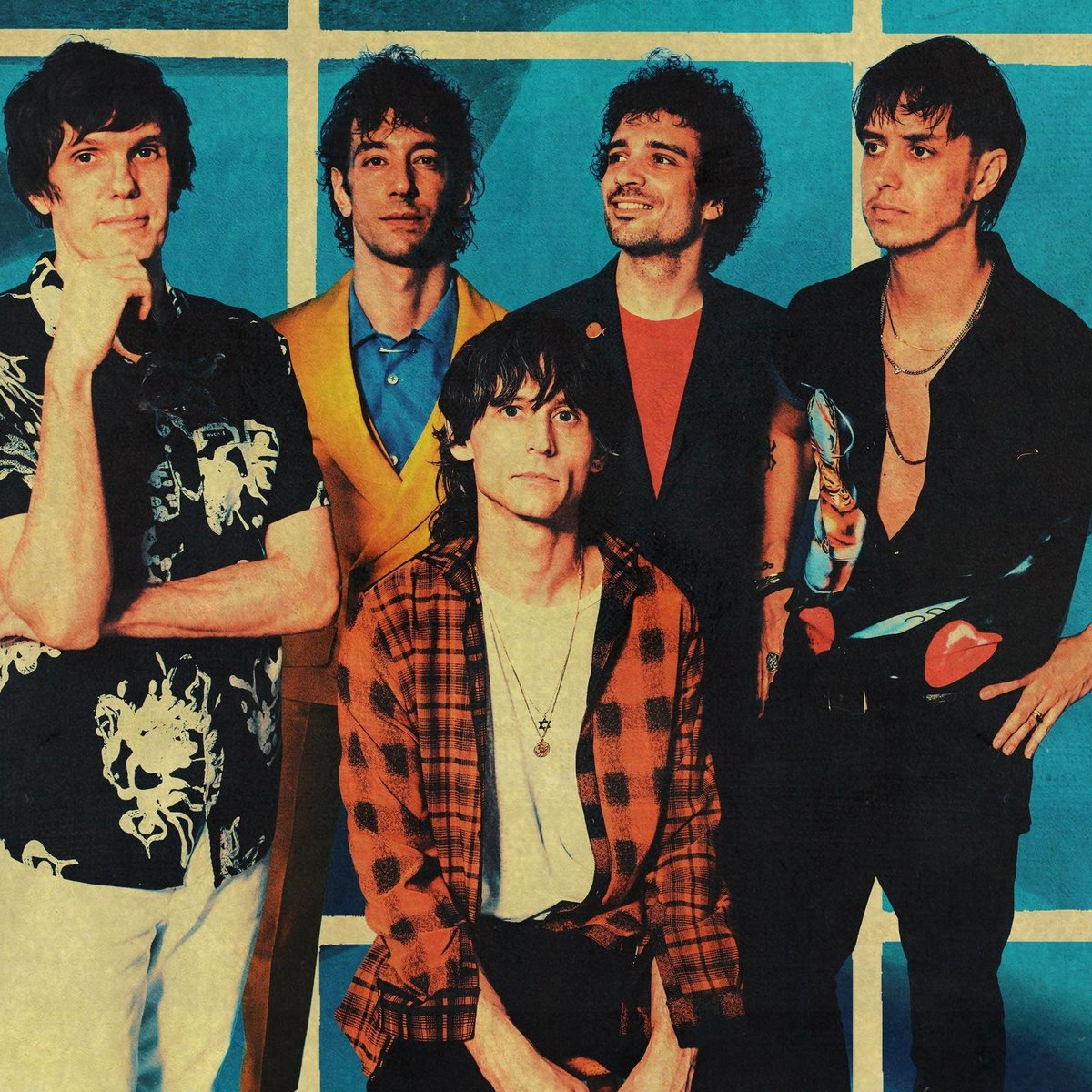 tune in now for a special student radio EXCLUSIVE podcast by <a href="/thestrokes/">The Strokes</a> on wired 🎸🎙️