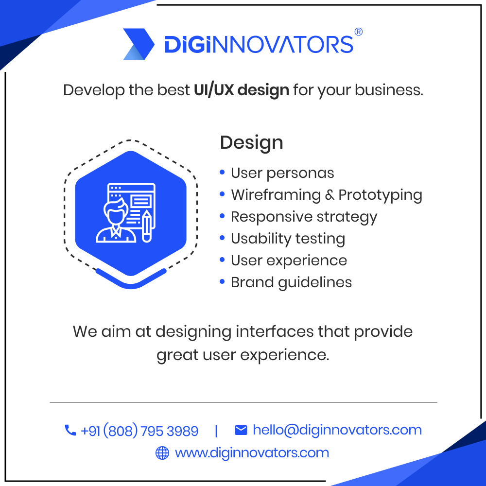 diginnovators's tweet image. Develop the best UI/UX design for your business. 

Get a FREE consultation from the experts. Book your meeting: bit.ly/2sYZrPi 
Contact us: +91 808 795 3989 

#Diginnovators #Design #UIUXDesign#Webdesign #webApplicationDesign #DigitalServices #BusinessSolutions