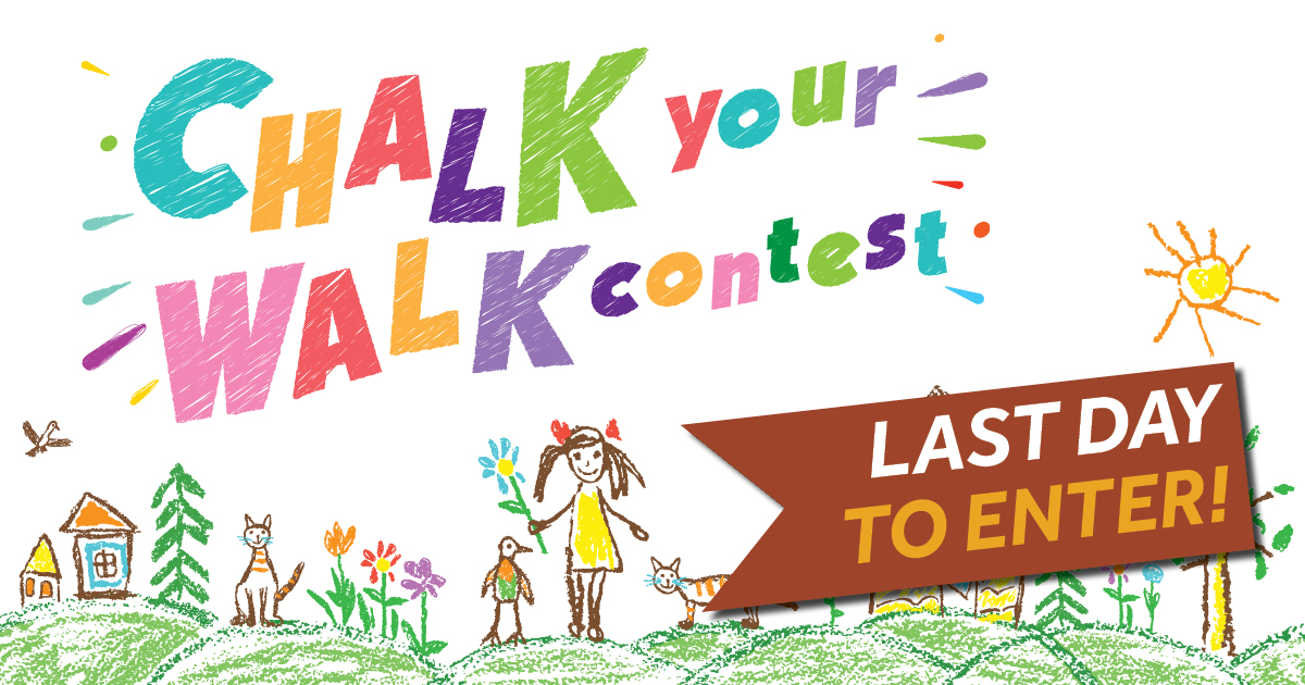 RileyResidents's tweet image. Today is the last day. If you haven’t already it’s time to enter the Chalk Your Walk Contest for a chance to win a gift card. bit.ly/2LGLqvI
