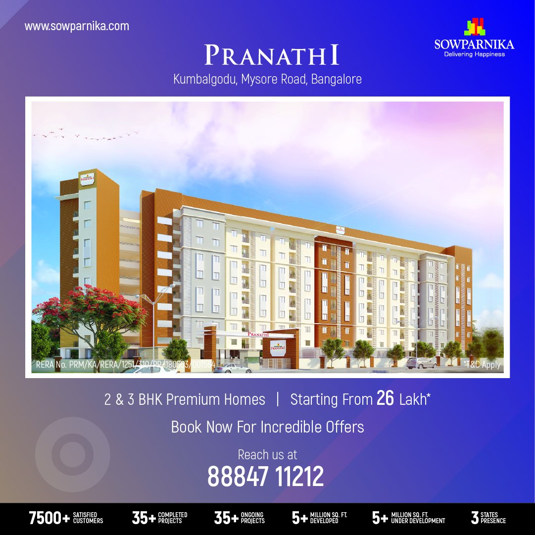 Sowparnikagroup's tweet photo. What is close to everything? - The answer is #Pranathi by #SowparnikaProjects
The location where everybody wants to be..!!
Call us to book a site visit at 8884711212
#Proximity #RealEstate #ApartmentProject #DeliveringHappiness https://t.co/xQxvJjQONg