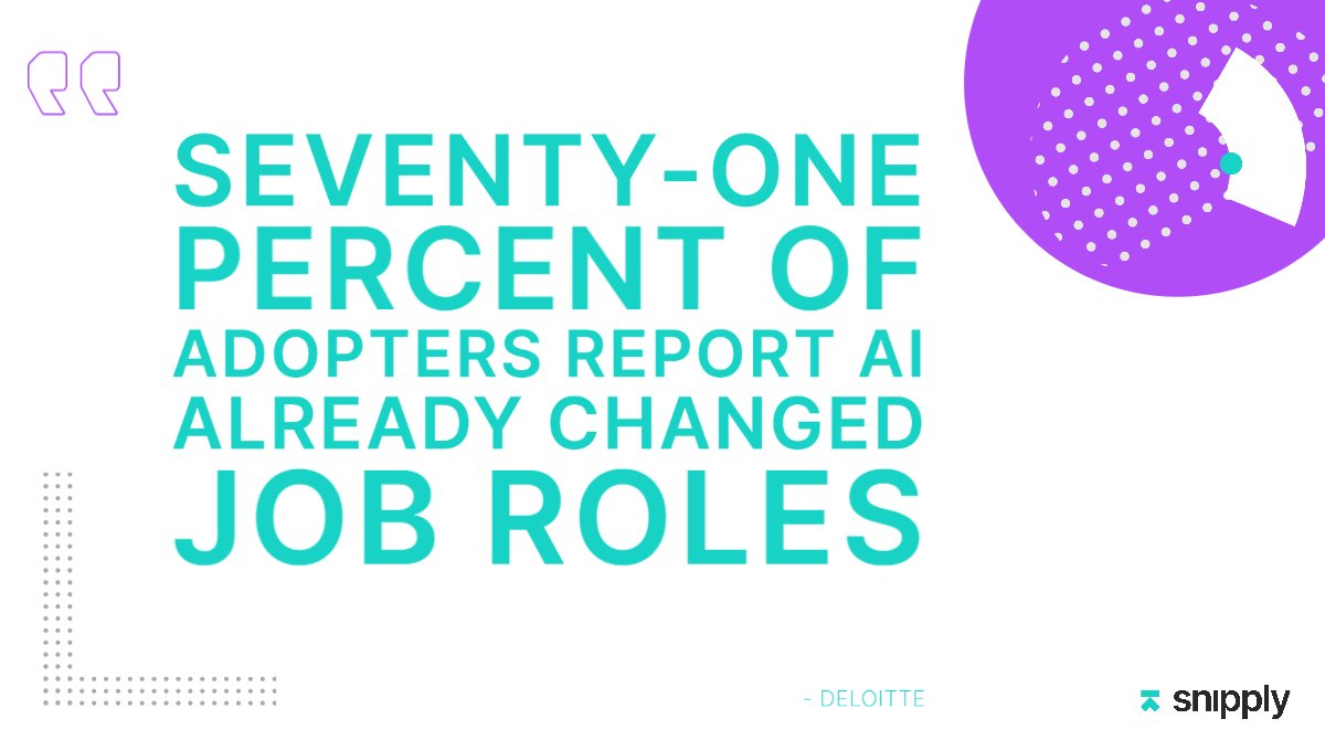 We always talk about the future of work but is it already here?

#futureofwork #ai