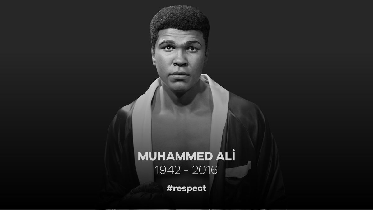 #MuhammedAli #respect 🥊