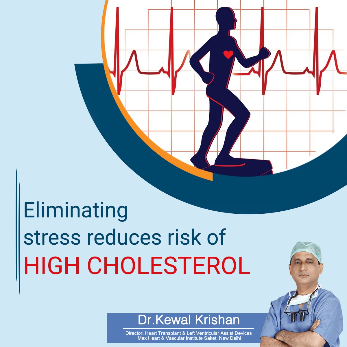 dr_kewalkrishan's tweet photo. Stress. We all experience it, and everyone can benefit from reducing it. Stress can wreak havoc on your health - including your heart health. 
#DrKewalKrishan #DrKewal #Heart https://t.co/ldZfJuowXC