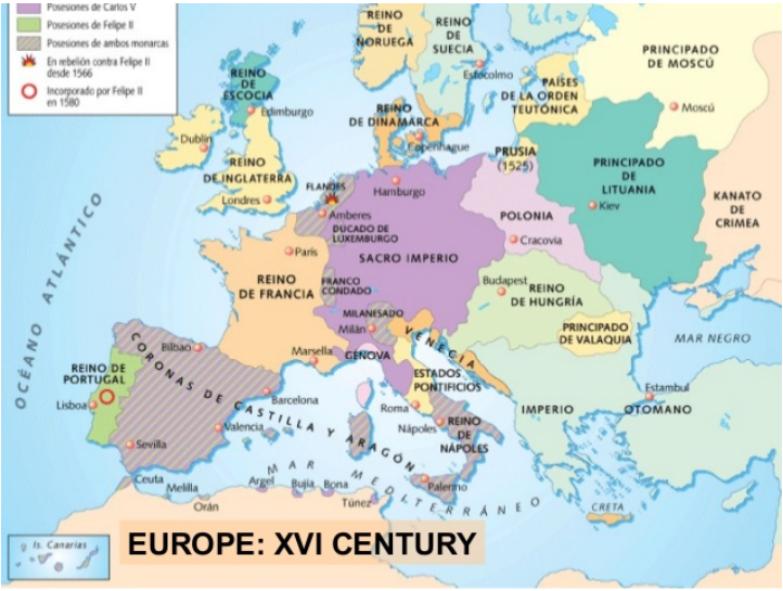 Looking back in history,you can see what a relatively large country Hungary was on a map of Europe in the 16th century,prior to dismemberment by first the Ottomans and then Habsburgs(however,this map is inaccurate as Budapest as such did not exist until the 19th century). #Trianon