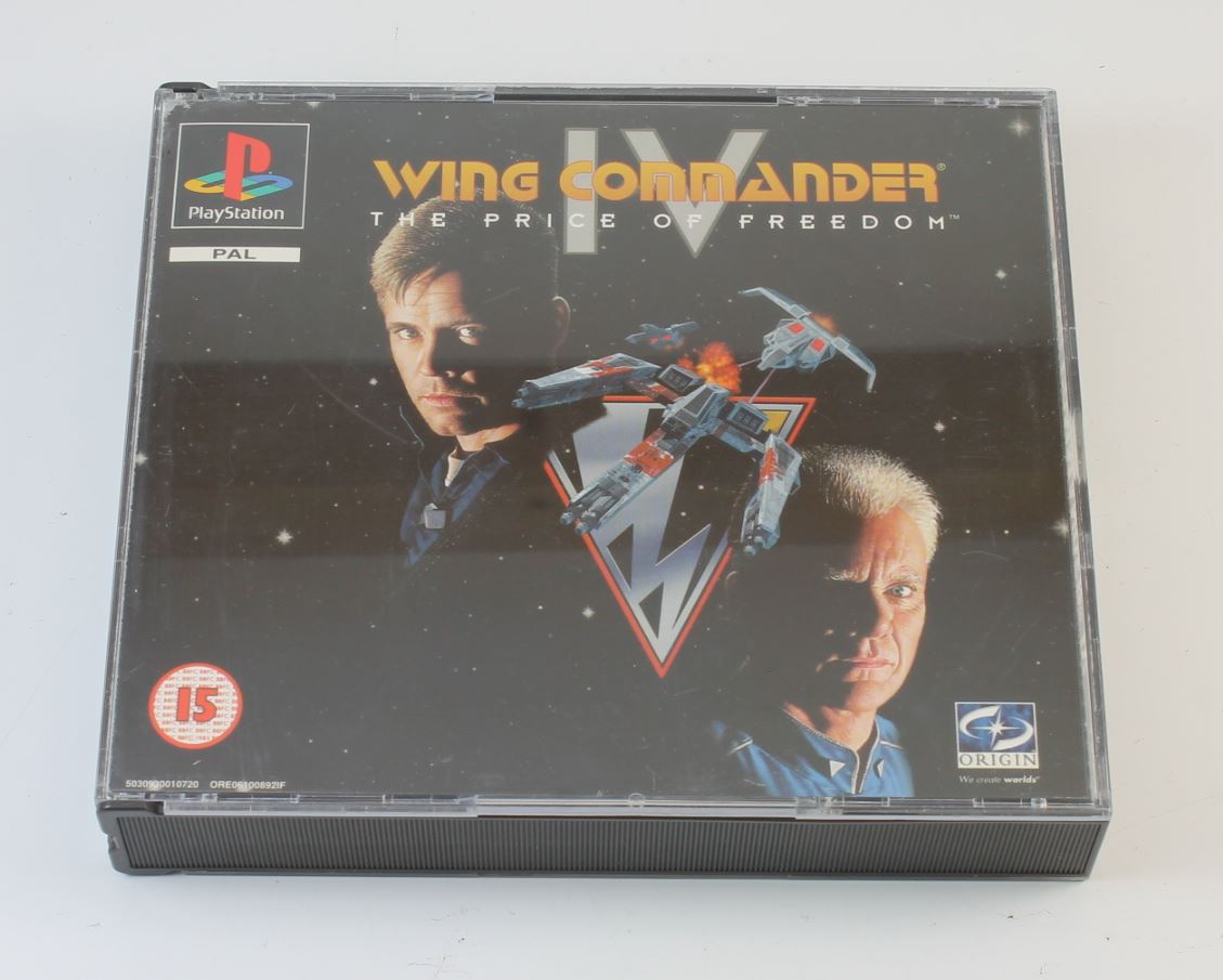 chilloutgames's tweet image. Big Box - #Playstation: #WingCommanderIv (5 photos) chilloutgames.co.uk/PS1/Wing_Comma…