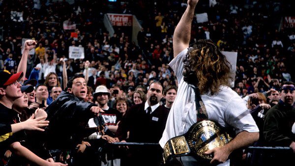 October 25 1999 - Val Venis would interfere in a title defence causing a DQ and giving Mankind his 5th WWF Championship! #WWE  #AlternateHistory
