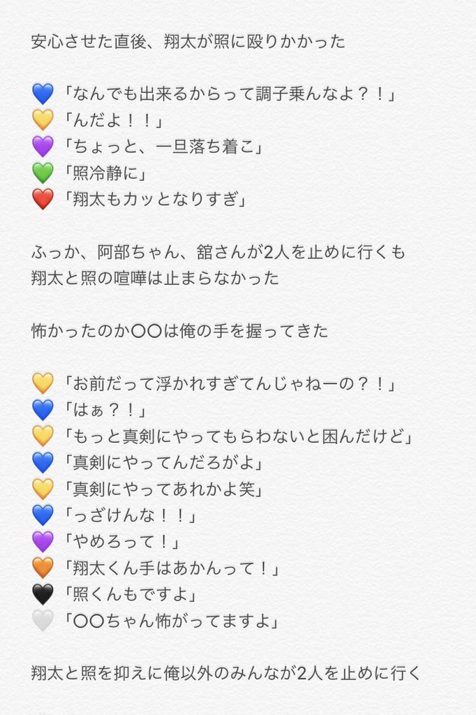 ようちゃん 喧嘩ドッキリ1 リクエスト Snowmanで妄想 あなたもメンバー