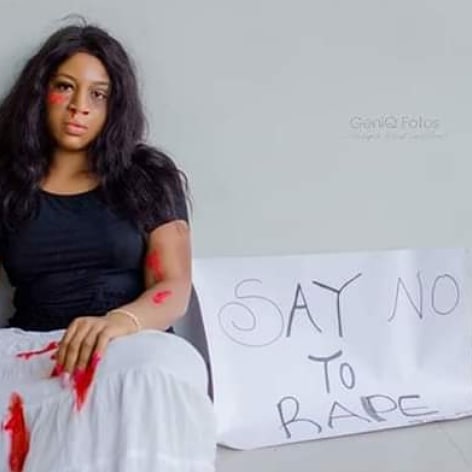 FAniekwe's tweet photo. Men! Men!!!! ENOUGH.. ENOUGH PLEASE. ENOUGH!!
 Please take this every day fear away from her.Allow this gender freely coexist with yours. Respect her body pleassseee!!😔 Consent is Simple and peaceful.

STOP RAPE.

#JusticeForUwa
#JusticeForThe11YearsGirl
#SafetyForEveryGirlChild https://t.co/3TZ7aThI5s