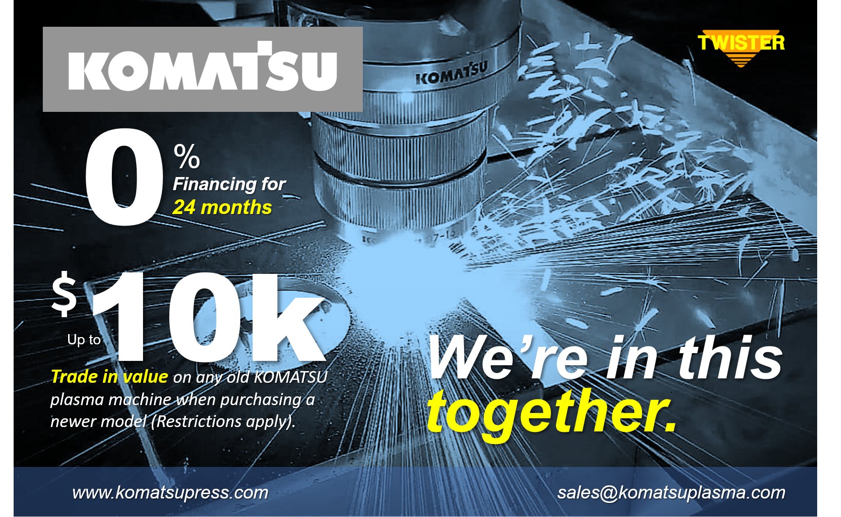 Komatsu America Industries LLC on Twitter "Take advantage of our
