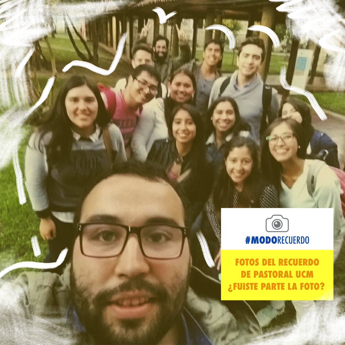 Pastoral_UCM's tweet photo. #ModoRecuerdo
de #PastoralUCM
¿Fuiste parte de la foto?
Deja tus comentarios. Etiqueta a quienes reconozcas.
@ucatolicamaule https://t.co/yK0Z2aj9ih