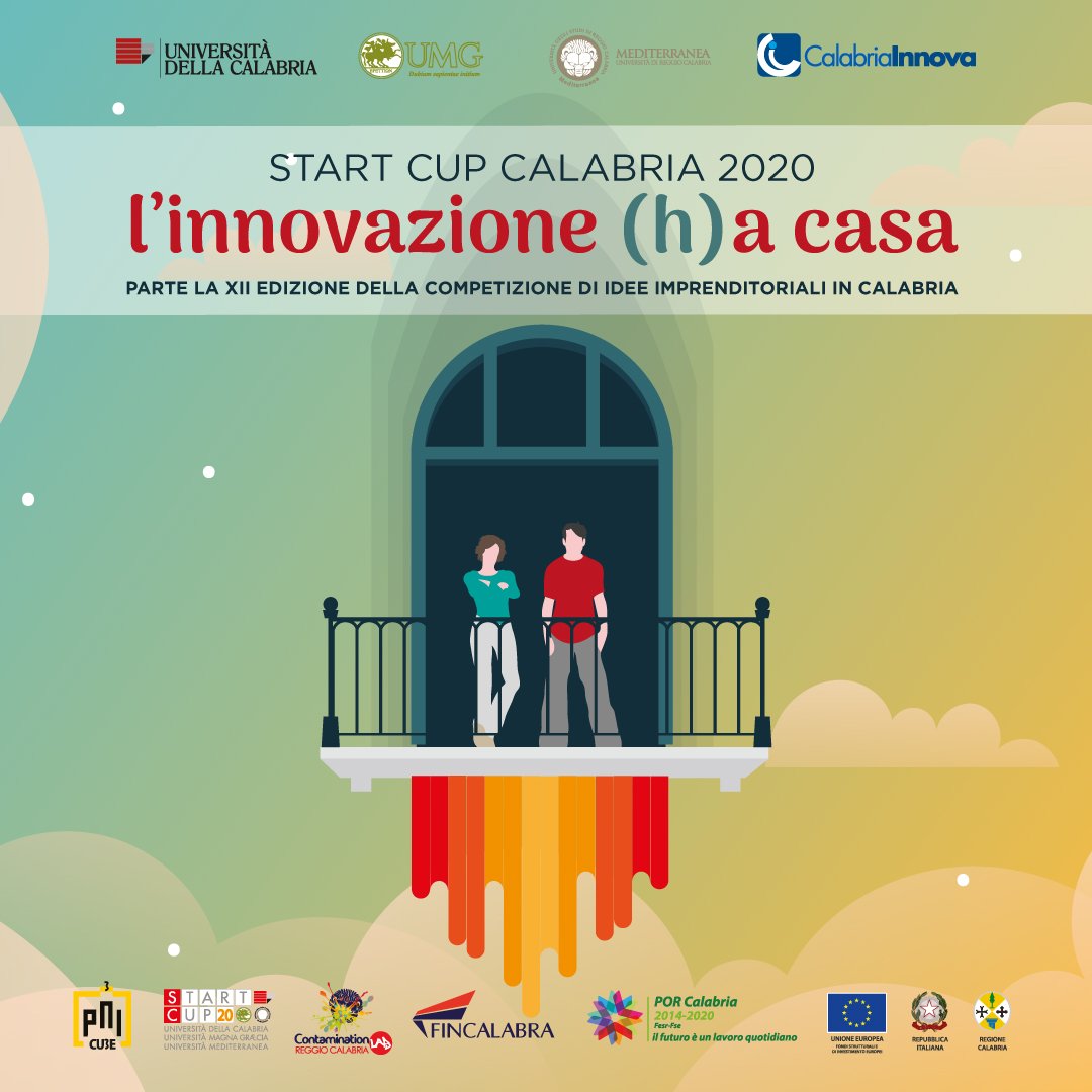 PorCalabria's tweet photo. START CUP CALABRIA2020. Venerdì 5 giugno alle 11 la presentazione della XII edizione della business plan competition: sarà possibile seguire la conferenza stampa, che si terrà online, sulla pagina Facebook di Start Cup Calabria.

Qui maggiori informazioni: https://t.co/8b7LoPqgOZ https://t.co/wWN6eZlf9K