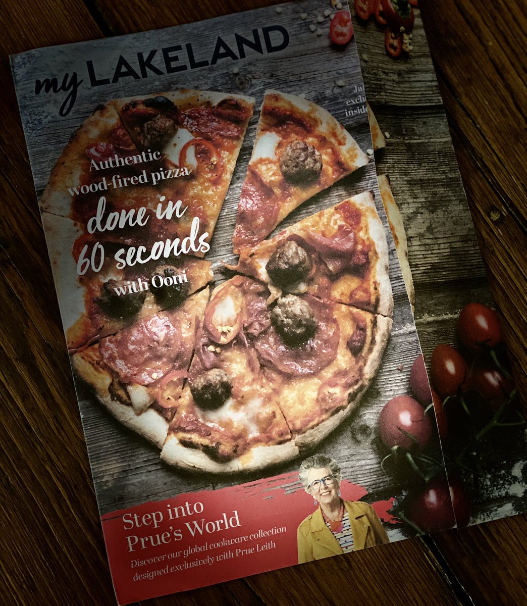 Oooh look what’s just arrived from our friends <a href="/LakelandUK/">Lakeland</a> We love a bit of pizza. Lots of tasty offers to redeem once our local store reopens - as well as cookery courses!