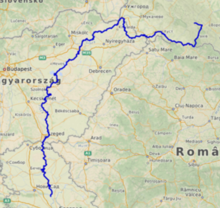 There’s some plausibility to the idea Romania was effectively given Transylvania(an area itself the size of modern Hungary)as bounty for switching sides in WWI. Initially Romanian forces withdrew to the River Tisza as the new border,which looks like some serious haggling. #Trianon