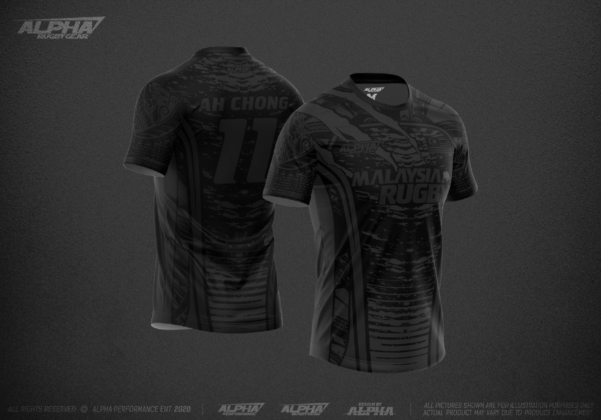 Our next level of rugby jersey design 💯📈 . 🇲🇾 MALAYSIA RUGBY SUPPORTER  JERSEY🇲🇾 . This is a thread on our new rugby supporter jersey design 🔥.