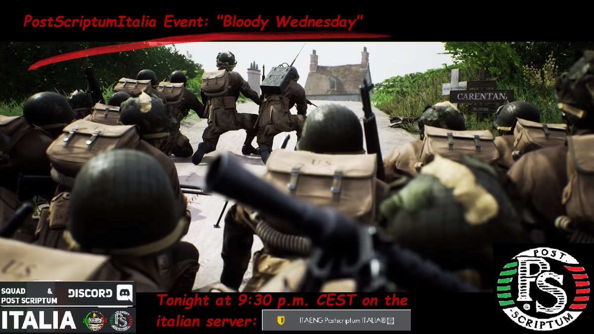 PostscriptumI's tweet image. join us tonight #postscriptumgame