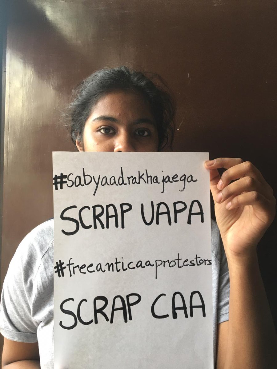 foffeetime's tweet photo. shame on the government for using this period of lockdown for intensifying crackdown on dissent! 

https://t.co/dKdwExXp4e

#sabyaadrakhajaega 
#FreeAntiCAAProtesters https://t.co/aBFy0EfxvR