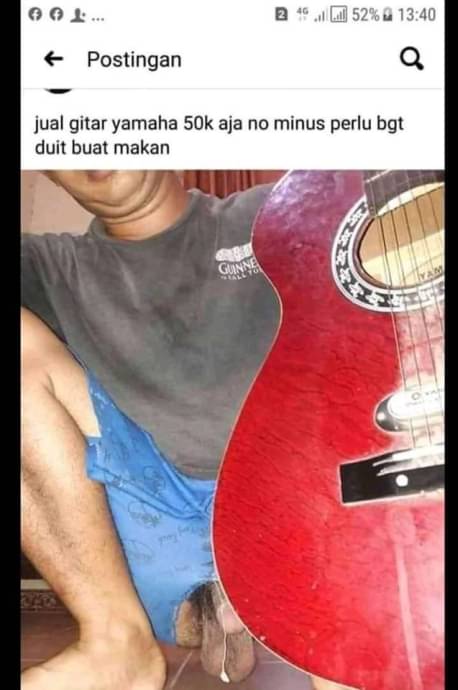 wearepersibfans's tweet photo. Bantu teman jual gitar https://t.co/4NN9iY7O7I