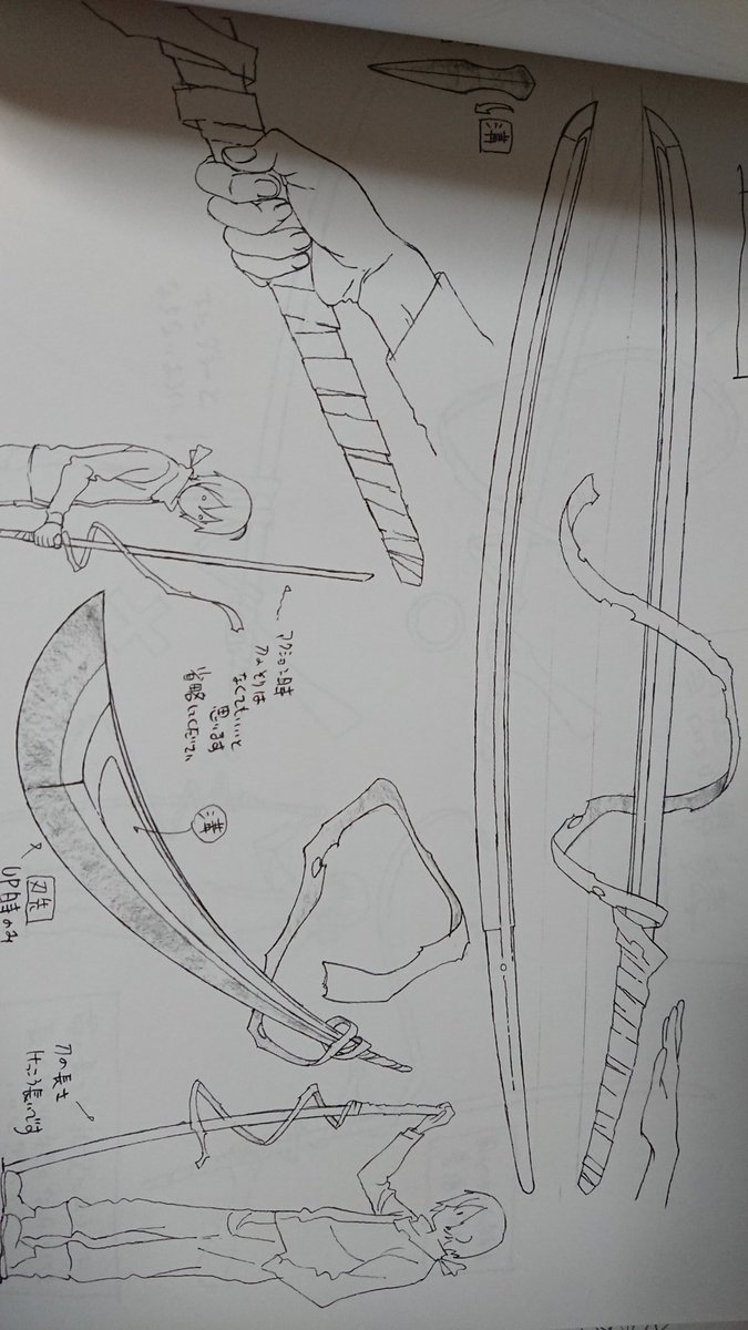 手の話で思い出した、ノラガミの設定集は佐藤さんのプロップとかも載っててお得だったという話 