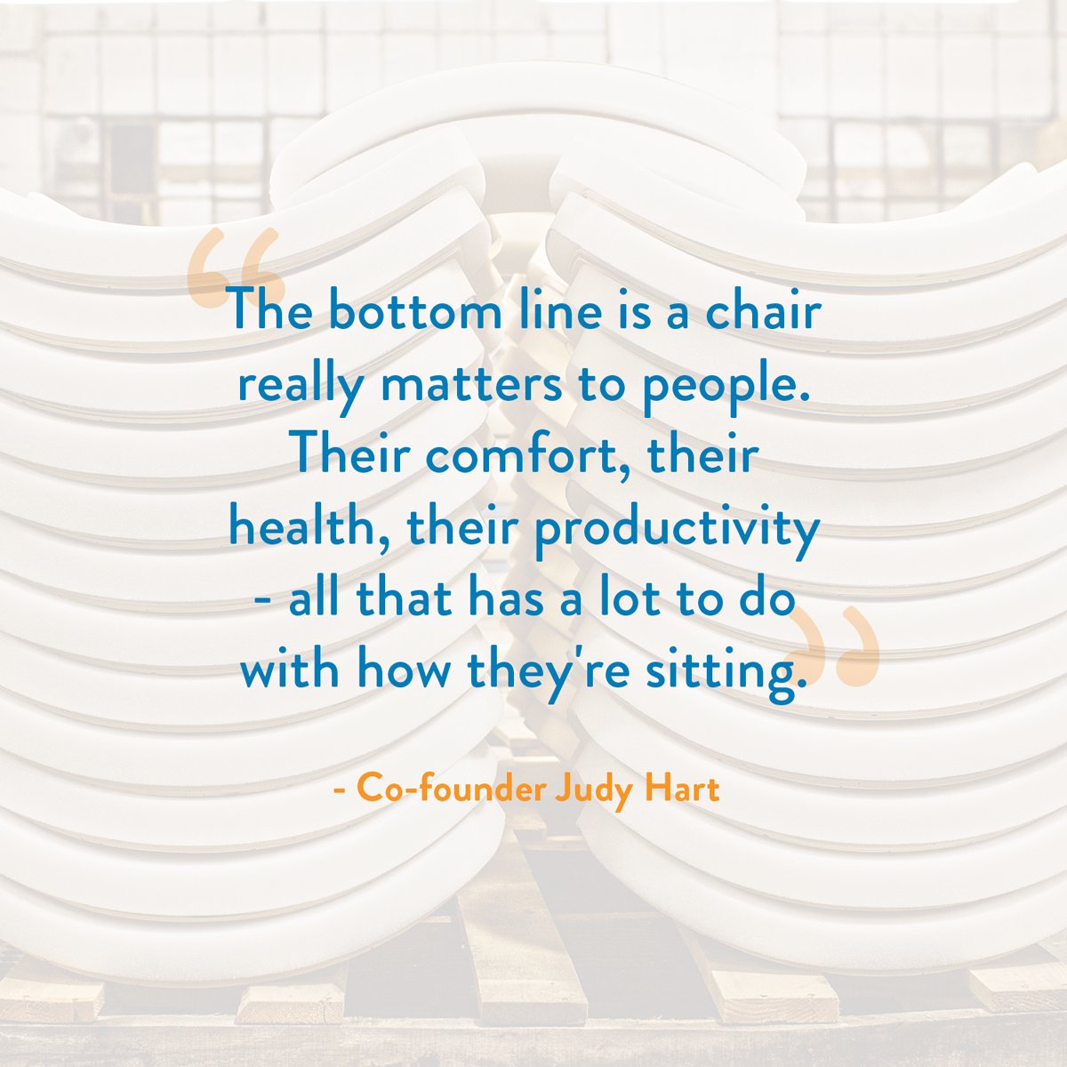 SeatingInc's tweet photo. It’s never “just” a chair. It’s the foundation of productivity and comfort. #yourseatissafewithus https://t.co/Wn4AM1vcEt